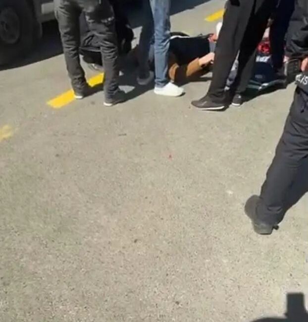 Siirt’te otomobil ile motosikletin çarpışması sonucu meydana gelen trafik kazasında