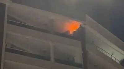 Siirt’te Galatasaray’ın şampiyonluk kutlamaları sırasında atıldığı iddia edilen havai fişek,