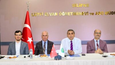 Mersin’de mayıs ayı İlçe Müftüleri Toplantısı, Silifke Kaymakamı Abdullah Aslaner’in