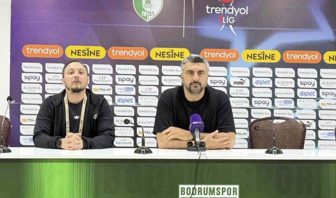 Pendikspor Teknik Direktörü Sinan Kaloğlu, Bodrum FK’ya mağlup oldukları maçın