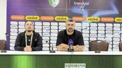 Pendikspor Teknik Direktörü Sinan Kaloğlu, Bodrum FK’ya mağlup oldukları maçın