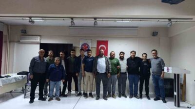Buldan Kara Avcılar Derneği öncülüğünde düzenlenen avcılık kursunda sınava giren