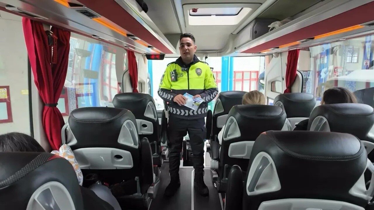Sinop İl Emniyet Müdürlüğü, Kurban Bayramı öncesinde vatandaşlara trafik kurallarına