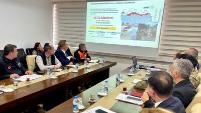 Sinop’ta muhtemel afet risklerine karşı alınacak önlemler, düzenlenen toplantıda görüşüldü.