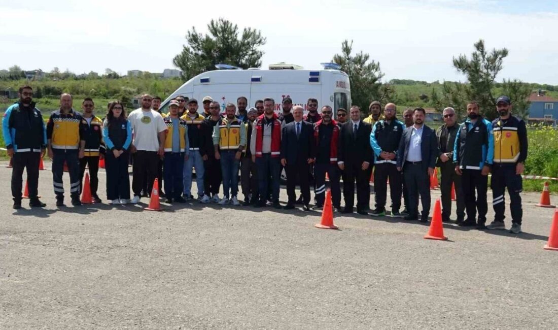 Sinop’ta Acil Sağlık Hizmetlerinde görev yapan ve yeni başlayacak olan