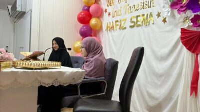 Sinop’un Gerze ilçesinde hafızlık eğitimini tamamlayan Sena Ormanoğlu, Kur’an-ı Kerim’in