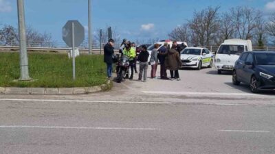 Sinop’ta meydana gelen trafik kazasında 1 kişi yaralandı. Kaza, Gelincik