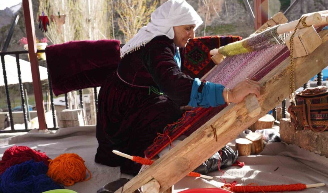 Şırnak’ta kadınların el emeği göz nuru olarak ilmek ilmek işlediği