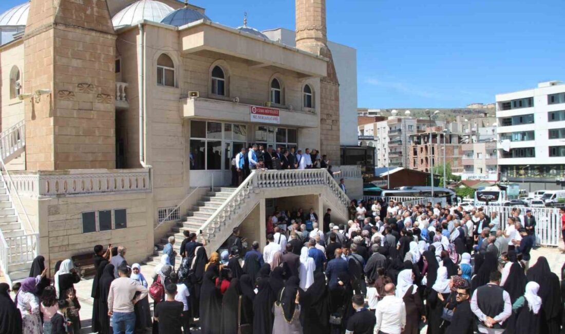 Şırnak’ın Cizre ilçesinde hac farizasını yerine getirecek olan 139 hacı
