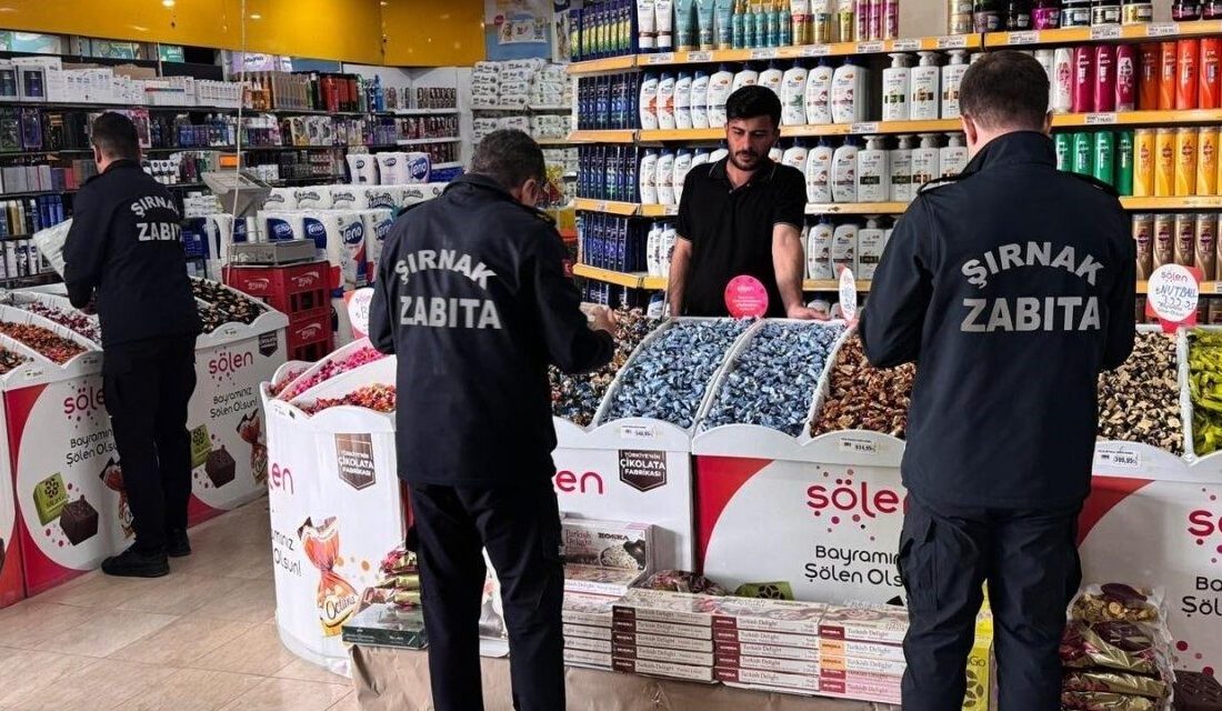Şırnak Belediyesi Zabıta Müdürlüğü ekipleri, yaklaşan Kurban Bayramı öncesinde vatandaşların
