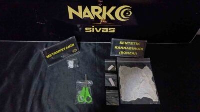 Sivas’ta polis ekiplerinin narkotik operasyonunda yakalanan 3 kişi tutuklandı. Sivas
