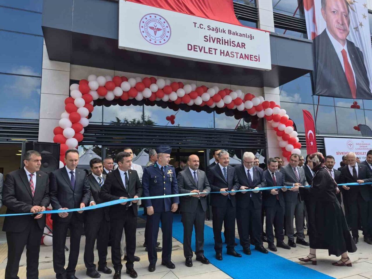 Eskişehir Sivrihisar Devlet Hastanesi’nin açılış töreni, Sağlık Bakanı Yardımcısı Dr.