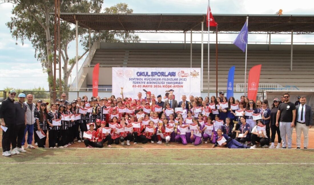 Aydın’ın Köşk ilçesinde düzenlenen Softbol Küçükler-Yıldızlar (Kız) Türkiye Birinciliği, Türkiye