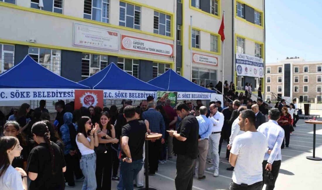 Söke’de düzenlenen 3. Kariyer Günleri, gençleri işverenlerle bir araya getirerek