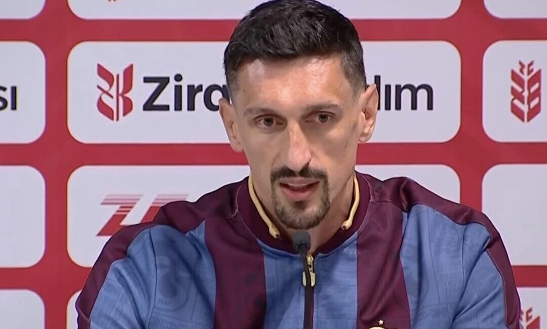 Trabzonspor Kaptanı Stefan Savic, Konyaspor ile oynayacakları Türkiye Kupası Finali