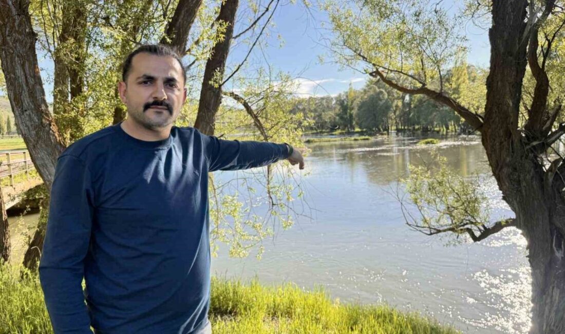 Sivas’ın Yıldızeli ilçesinde etkili olan sağanak yağışların ardından Yıldızeli Irmağı
