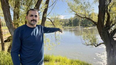 Sivas’ın Yıldızeli ilçesinde etkili olan sağanak yağışların ardından Yıldızeli Irmağı