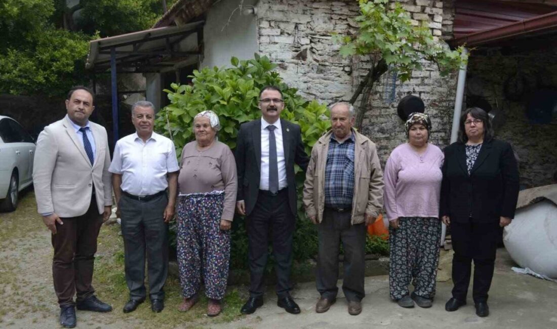 Aydın’ın Sultanhisar ilçesinde Kurban Bayramı dolayısıyla şehit aileleri ziyaret edilerek