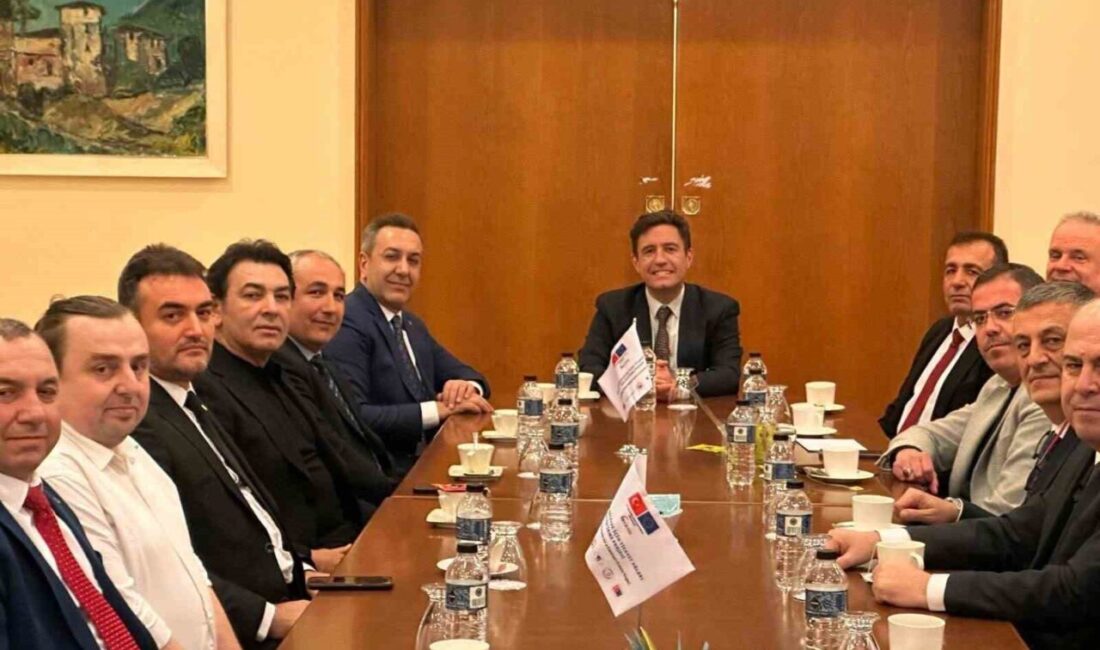 Sungurlu Belediye Başkanı Muhsin Dere’nin de yer aldığı heyet, Bulgaristan