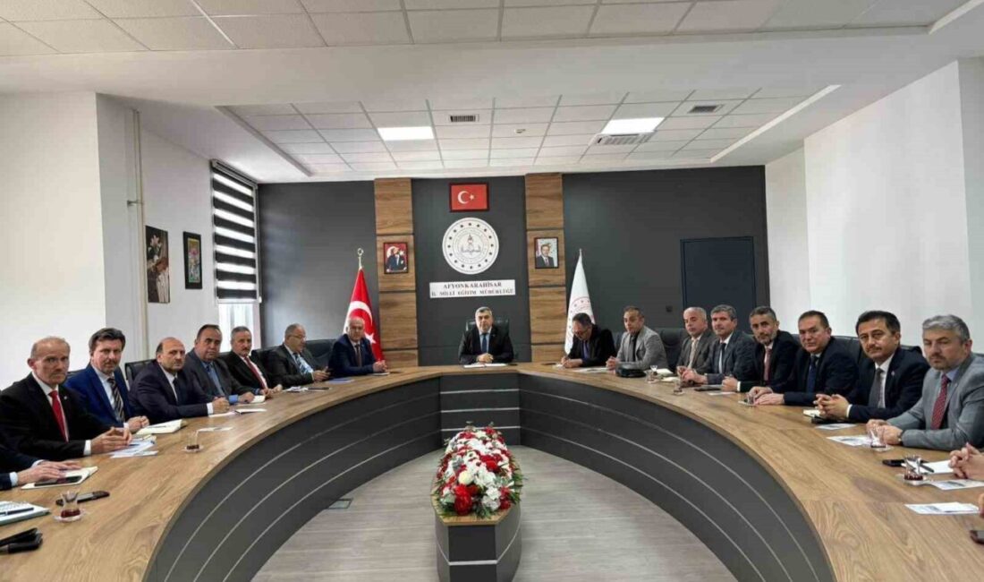 Afyonkarahisar’da 2025-2026 eğitim öğretim yılının sonuna yaklaşılırken, eğitim süreçlerinin değerlendirilmesi