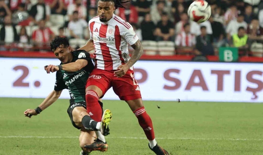 Trendyol Süper Lig’in 34. ve son haftasında Antalyaspor, sahasında Kocaelispor’u