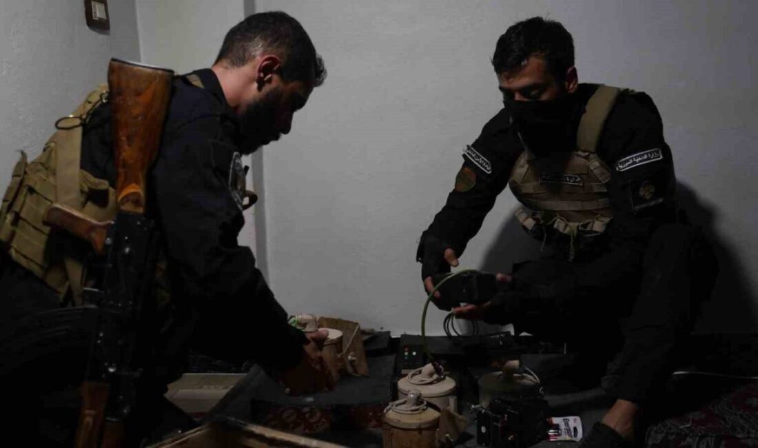 Suriye İçişleri Bakanlığının düzenlediği terörle mücadele operasyonu ile üst düzey