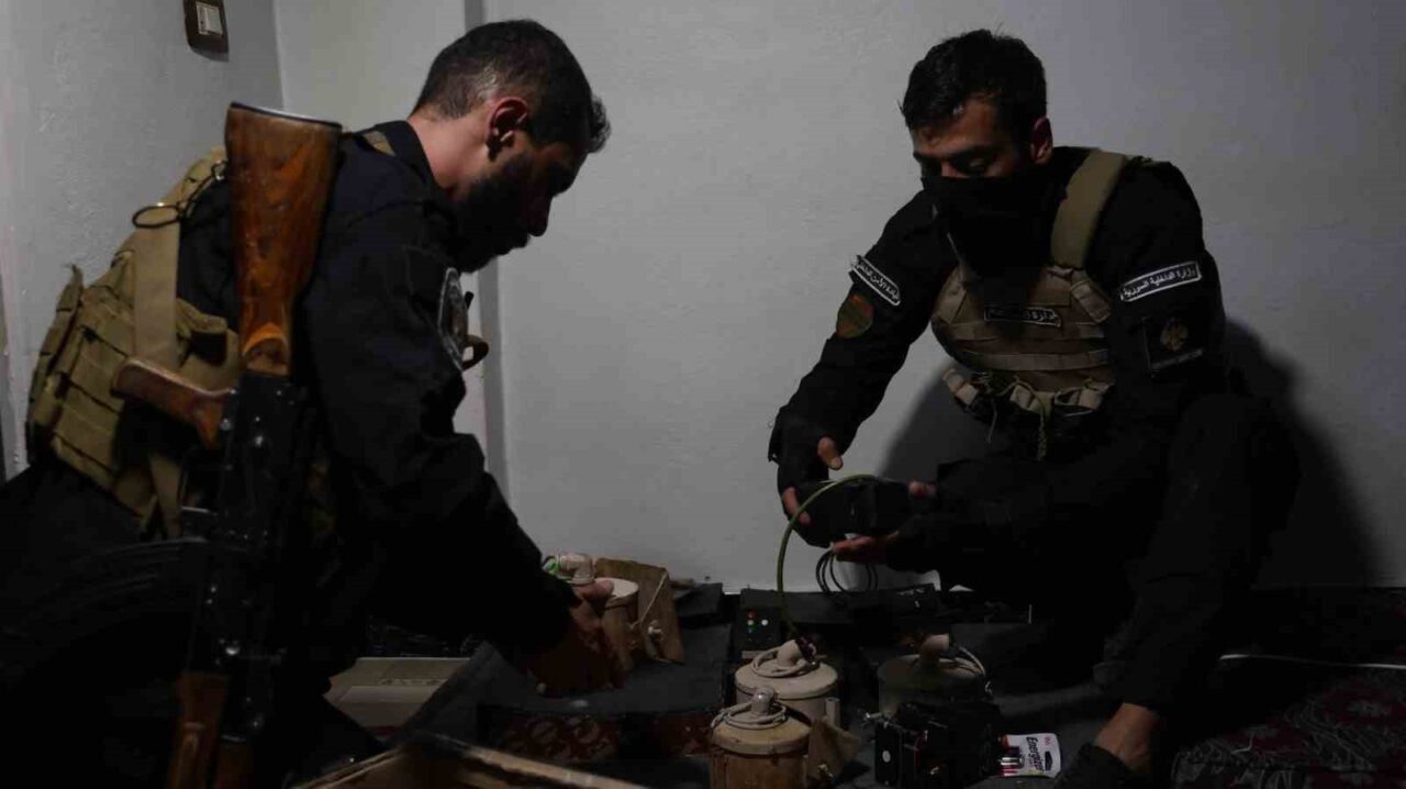 Suriye İçişleri Bakanlığının düzenlediği terörle mücadele operasyonu ile üst düzey