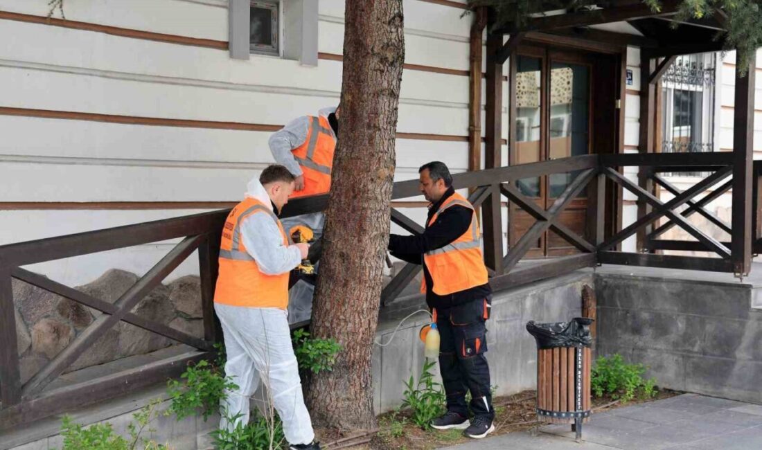 Talas Belediyesi; çevre ve insan sağlığını önceleyen belediyecilik anlayışıyla zararlılarla