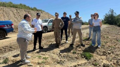 Çanakkale’nin Eceabat ilçesinde tarihe tanıklık eden Mustafa Kemal Yürüyüş Yolunda