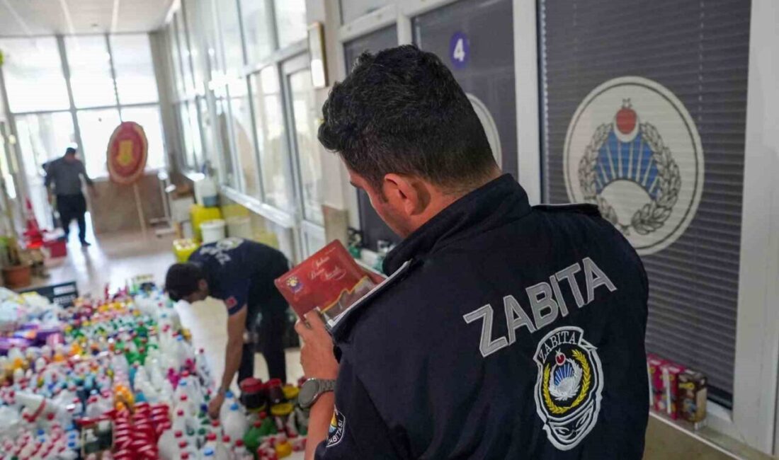 Mersin’in Tarsus ilçesinde zabıta ekiplerince gerçekleştirilen denetimlerde, son kullanma tarihi