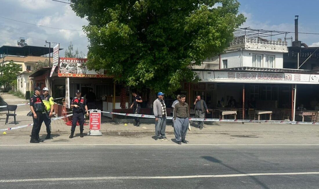 Mersin’in Tarsus ilçesinde bir lokantaya pompalı tüfekle düzenlenen saldırıda işletme
