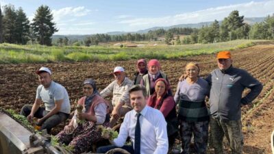 Tavas Belediye Başkanı Kadir Tatık, Beyağaç Belediye Başkanı Sezayi Pütün’ü