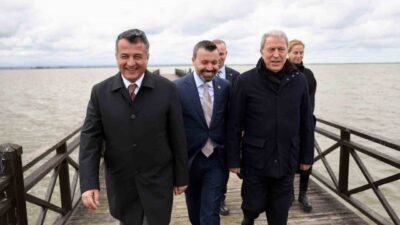 TBMM Milli Savunma Komisyonu Başkanı Hulusi Akar, Samsun protokolü ile