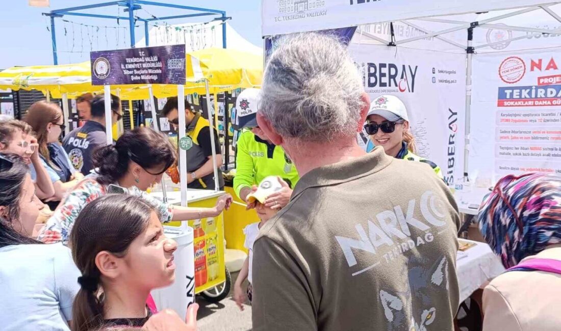 Tekirdağ İl Emniyet Müdürlüğü ekipleri, Anneler Günü ve Çocuk Şenliği