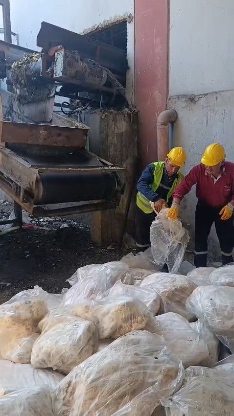Tekirdağ’da otoyolda durdurulan araçta yapılan denetimde, uygun olmayan şartlarda taşındığı