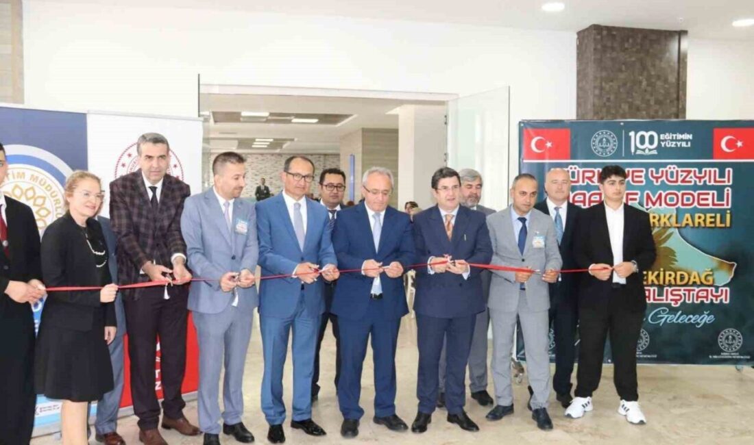 Tekirdağ’da düzenlenen “Türkiye Yüzyılı Maarif Modeli Bölge Çalıştayı”nda, Tekirdağ, Edirne