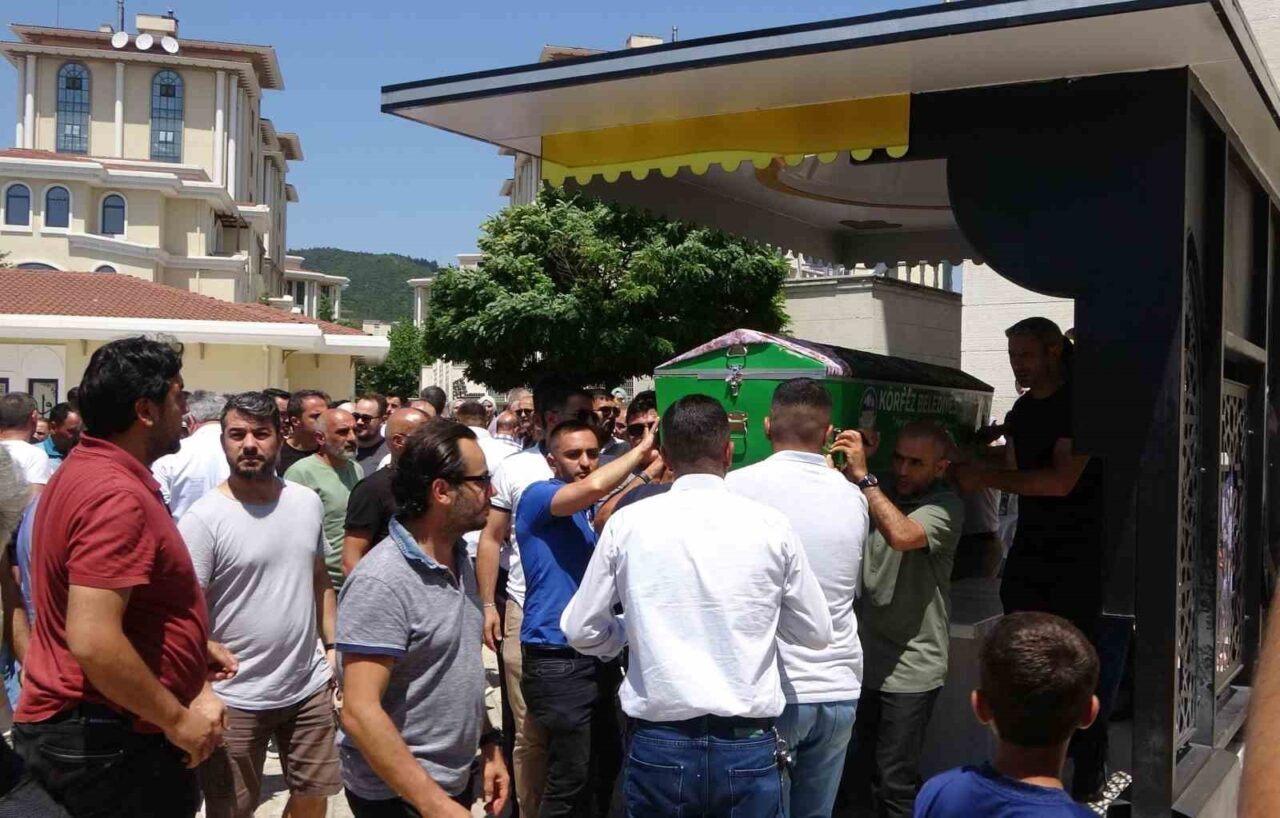 TEM Otoyolu’nun Kocaeli geçişinde yakıtı biten otomobil ile aracı yüklemeye