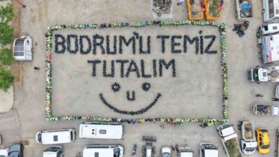Bodrum Belediye Başkanı Tamer Mandalinci’nin koordinasyonunda “Mavi Beyaz Seferberlik” sloganıyla