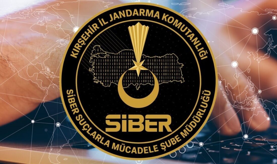Kırşehir’de, jandarma siber suçlarla mücadele ekipleri terör propagandası yaptığı belirlenen
