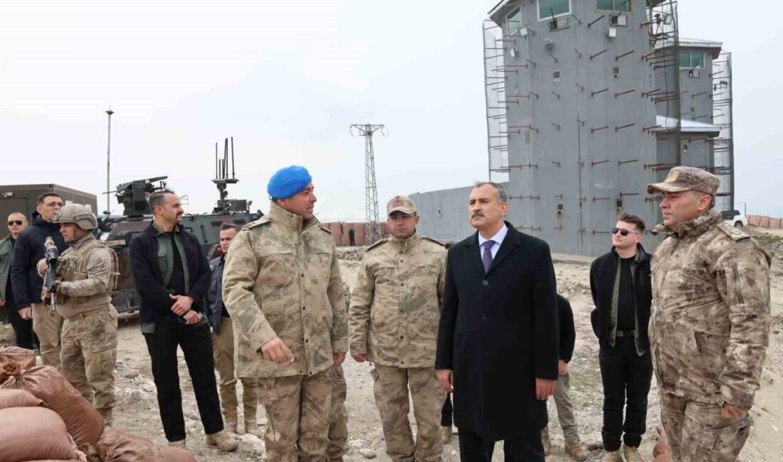 Ağrı Valisi Önder Bozkurt, Kurban Bayramı dolayısıyla Tendürek Üs Bölgesi’nde