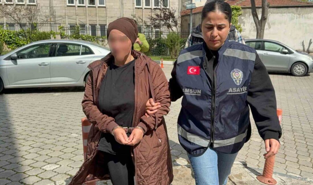 Samsun’un Canik ilçesinde bir kadın, yeğeninin evinden yaklaşık 750 bin