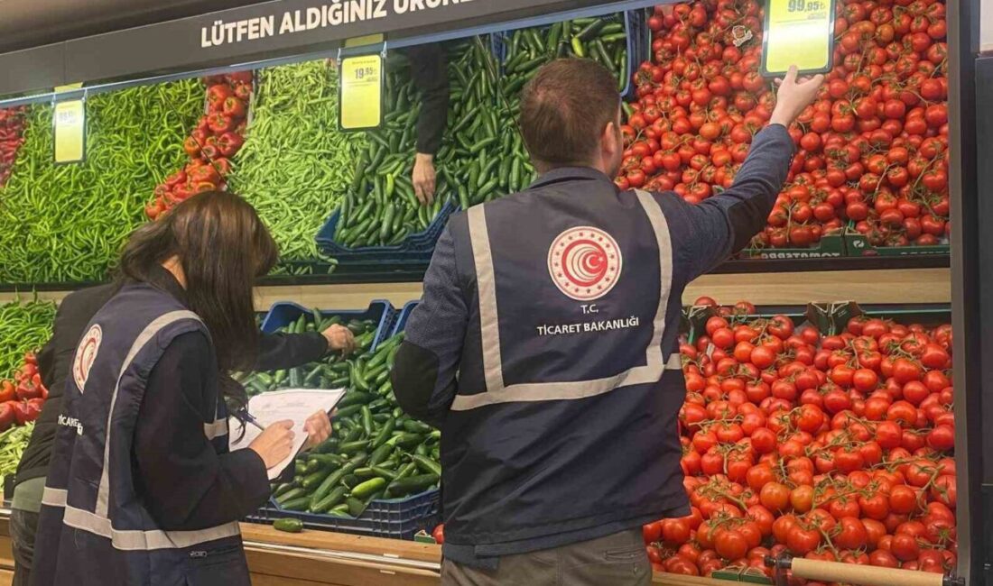 Ankara Ticaret İl Müdürlüğü ekipleri, Kurban Bayramı öncesi marketlerde denetimlerini