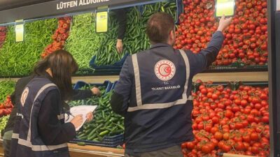 Ankara Ticaret İl Müdürlüğü ekipleri, Kurban Bayramı öncesi marketlerde denetimlerini