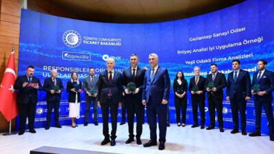 Gaziantep Sanayi Odası (GSO), Ticaret Bakanlığı tarafından düzenlenen Responsible-Sorumluluk ve