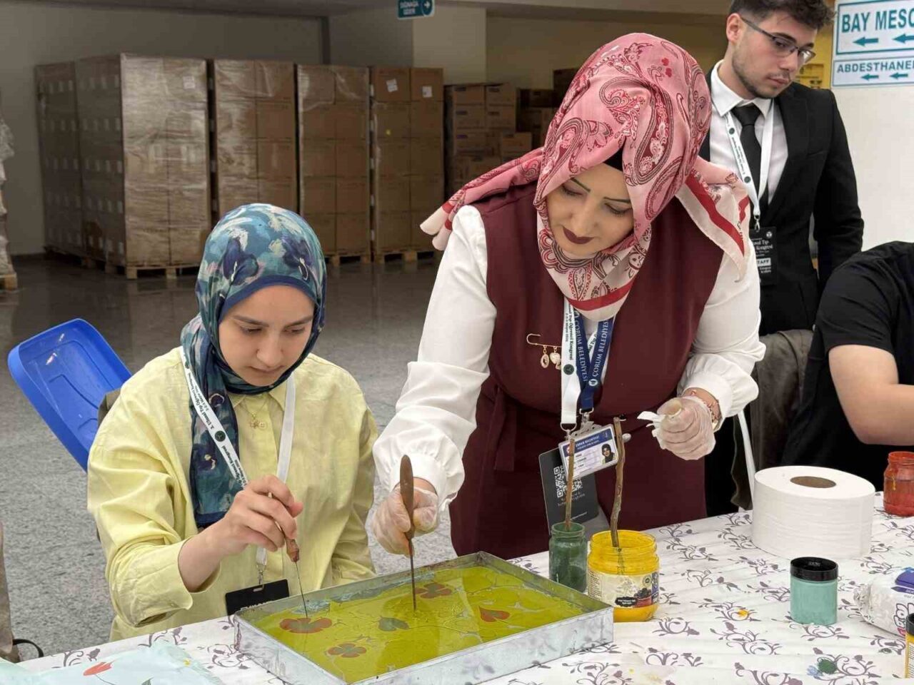 Çorum Belediyesi tarafından gerçekleştirilen sanat etkinlikleriyle Hitit Üniversitesi 3. Ulusal