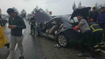 Bilecik’te tır ile otomobilin çarpıştığı trafik kazasında 1 kişi yaralandı.