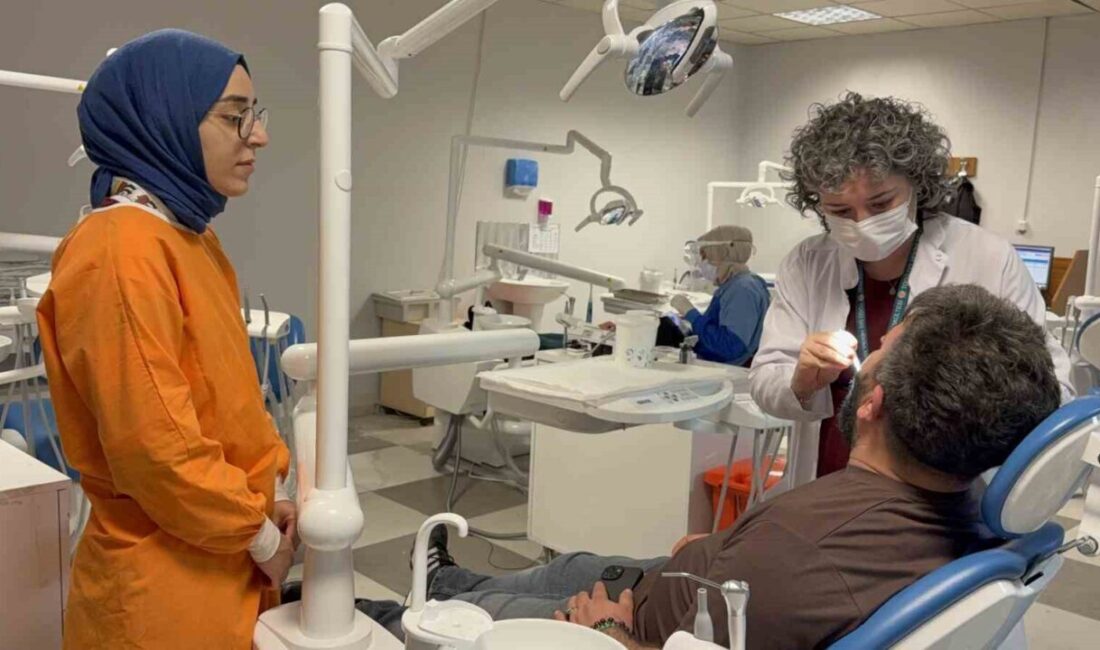 Diş tedavisinden çekinen vatandaşlar için Tokat Gaziosmanpaşa Üniversitesi Diş Hekimliği