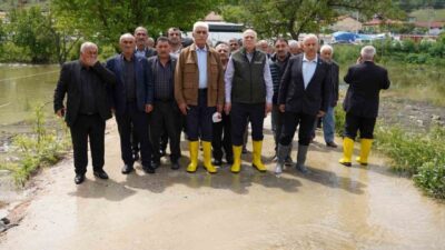 Türkiye Ziraat Odaları Birliği Genel Başkanı Şemsi Bayraktar Tokat’taki taşkınlardan