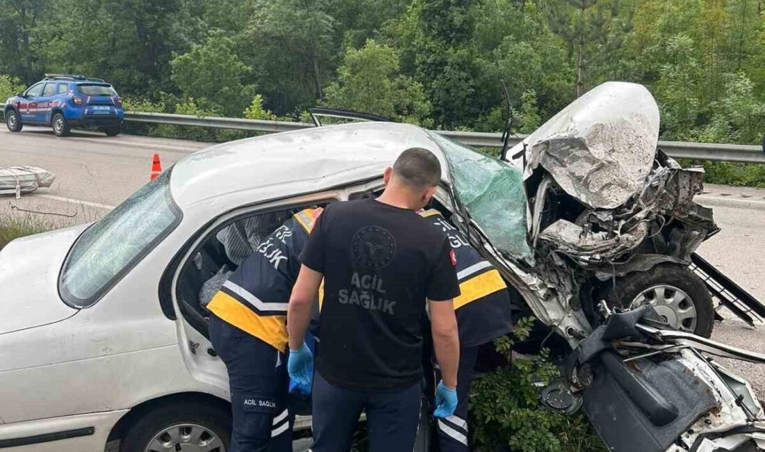 Tokat’ın Reşadiye ilçesinde meydana gelen taraflı trafik kazasında 5 kişi