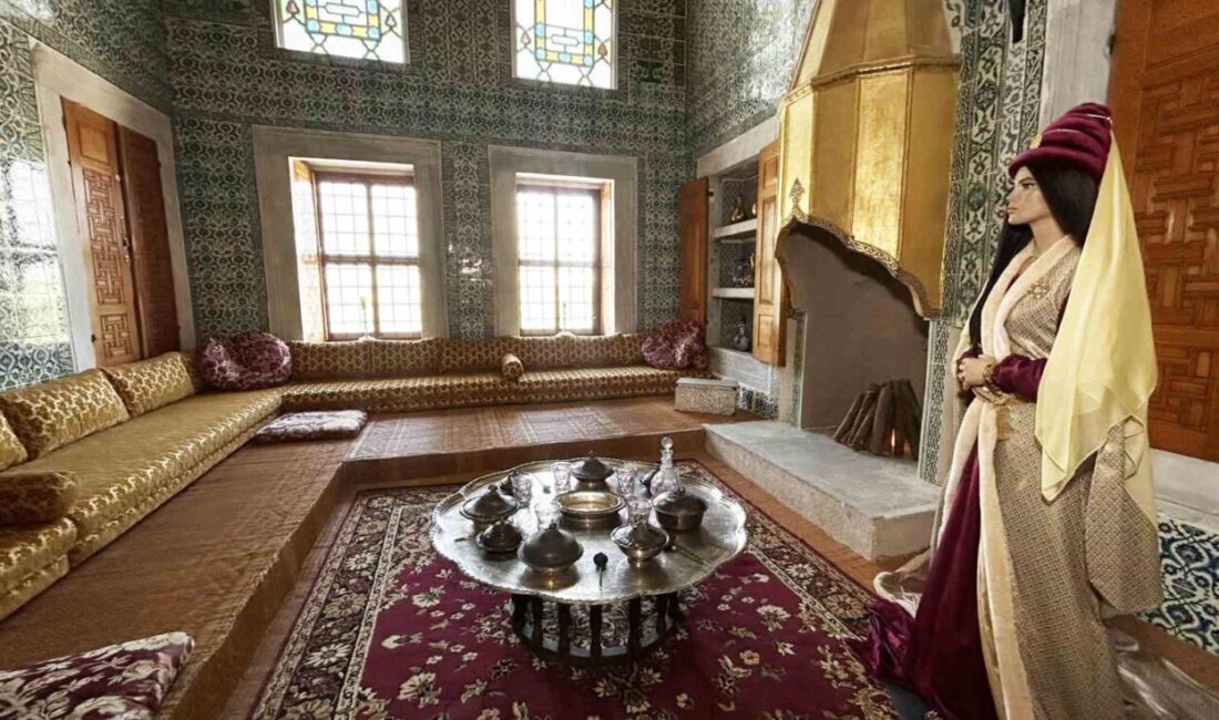 Topkapı Sarayı’nın Harem Bölümü’nde yer alan Kadınefendiler ve Cariyeler Taşlığı’